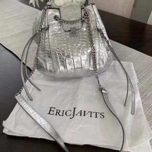 Eric Javits Mini Leigh Leather Bag